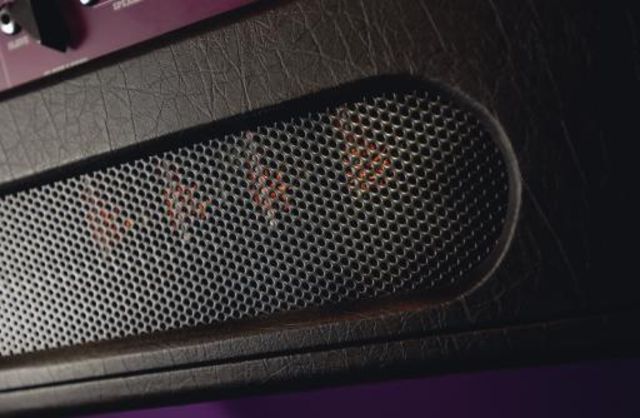 blank Red devil valves lurk behind the mild-mannered grille.